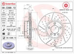 Brembo Disc frana fata BREMBO 09. C398.13 (09.C398.13)
