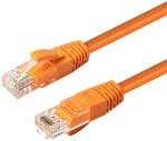 MicroConnect Cablu retea CAT6 U/UTP 10m LSZH, RJ45 Gigabit, portocaliu (UTP610O)