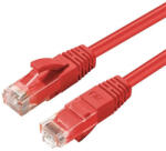 MicroConnect Cablu retea CAT6 U/UTP 10m LSZH, RJ45 Gigabit, rosu (UTP610R)