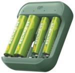 GP Încărcător de baterii B423 + 2× AA GP Recharge 2100 mAh + 2× AAA GP Recharge 800 mAh Incarcator baterii