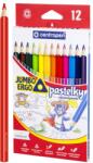 Centropen Creioane triunghiulare CENTROPEN JUMBO, 12 culori