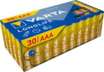 VARTA LONGLIFE Alkaline LR03/30 4103 1, 5V tartós AAA mikro elem (Varta-Longlife-LR03-30)