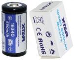 XTAR RCR123A 650mAh 16340 újratölthető 3, 7V Lithium fotóelem (XTAR-RCR123A-650)