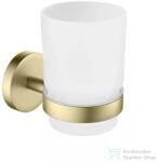 AREZZO design RONO üveg pohár tartó, szálcsiszolt arany AR-030031BG (AR-030031BG)