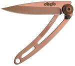 DEEJO 7HN004 MIRROR NAKED COPPER / Ultrakönnyű zsebkés fényes vörösréz bevonattal (7HN004)