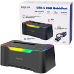 LogiLink Docking station USB-C to HDD/SDD 2.5/3.5 (QP0035)