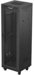 Lanberg Standing rack cabinet 19 inch 37U 600x600 perforated door LCD black (Flat pack) (FF01-6637-23BL) - pcone
