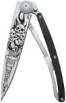 DEEJO 1CB018 TATTOO / Ultrakönnyű zsebkés ébenfa nyéllel (1CB018)
