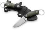 lionSTEEL H2 CVG / Karambit kés, egyetlen darab zöld vászonból készült nyéllel (LION0213)