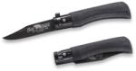 ANTONINI OLDBEAR 9303/15 MNN / Zsebkés rozsdamentes acél pengével, fekete PTFE bevonattal - fekete 60 mm (AEC0021)