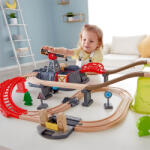 Hape Hegyi vasútpálya tárolódobozban 50 részes Hape (HR_HP_E3764)
