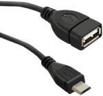 Qoltec USB OTG 2.0 A Mama la Micro USB B Tata, 20 cm (50404) - pcone