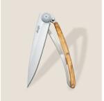 DEEJO 1CB001 WOOD NATURAL / Stílusos, ultrakönnyű zsebkés prémium rozsdamentes acél pengével (1CB001)