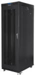 Lanberg Standing rack cabinet 19 inches 27U 800x1200 black perforated door LCD FLAT PACK (FF01-8227-23BL) - pcone