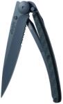 DEEJO 1GC500 SERRATION BLACK / Ultrakönnyű zsebkés karbon markolattal (1GC500)