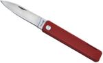 Baladeo ECO351 PAPAGAYO / Kemping kés szilikon nyéllel és biztonsági zárral - piros (COR ECO351)