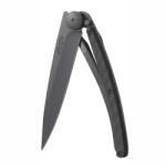 DEEJO 1GC001 COMPOSITE BLACK / Ultrakönnyű zsebkés karbon markolattal és fekete titán pengével (1GC001)