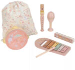 Little Dutch játék hangszer készlet pink - Safari Friends (LD7474) - csacskamesebolt