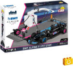 COBI 1685 - BWT Alpine F1 Pit Stop - Forma-1 boxkiállás játékszett (COBI-1685)