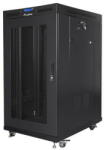 Lanberg Free-standing cabinet 19 inches 22U 800x1000 perforated doors LCD (flat pack) V2 black (FF01-8022-23BL) - pcone