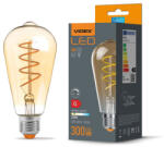 Videx LED Bulb VIDEX-E27-ST64-4W-FIL-DIM-SPIRAL-AMBER-WW VLE-ST64FASD-04272 (VX-VLE-ST64FASD-04272)