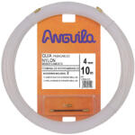Anguila Behúzószalag monofil nylon, 10 fm, 4mm-es, cserélhető fej, natúr ANG-12004010 (ANG-12004010)