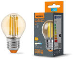 Videx LED Bulb VIDEX-E27-G45-6W-FIL-AMBER-WW VLE-G45FA-06272 (VX-VLE-G45FA-06272)