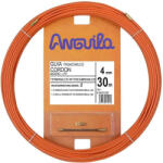 Anguila Behúzószalag acél-sodrony+PP bevonat, 30fm, 4mm-es ANG-60400030 (ANG-60400030)