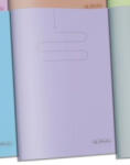 Herlitz Fóliás színes vonalas füzet, A4/60 (60 lapos! ), LILA - Herlitz (H_2026_48202000_300024595_lila)