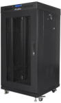 Lanberg Free-standing cabinet 19 inches 22U 600x600 perforated doors LCD (Flat pack) V2 black (FF01-6622-23BL) - pcone