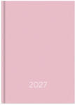 VECTRALINE Határidőnapló VECTRALINE Monocolor rózsaszín B/6 napi fehér lapos 2027 (23.09946) - papir-bolt
