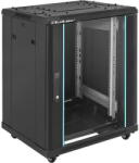 Qoltec 19inches RACK cabinet 15U, 600x600x855, steel (54518) - pcone