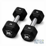  Centr x HYROX edző sorozat gumibevonatú DUMBBELL 26 kg (HRDB26kg)