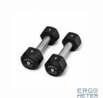  Centr x HYROX edző sorozat gumibevonatú DUMBBELL 8 kg (HRDB8kg)