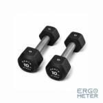  Centr x HYROX edző sorozat gumibevonatú DUMBBELL 10 kg (HRDB10kg)