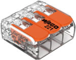 WAGO, Vezeték összekötő, 0, 14-4mm2, 32A, oldható, 3P, 221-413 (101163)