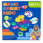  Magic Gummy Bloc - 20 db-os puha, rugalmas építőjáték