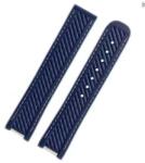 Alfa Curea Silicon Bleumarin pentru Omega Seamaster 300/Aqua Terra - 20 mm (5720)