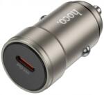 hoco. Incarcator Auto HOCO Z57, 30W, 3A, 1 x USB-C, Gri