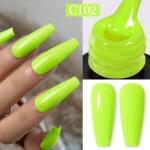 BORN PRETTY Pro UV/LED HEMA FREE gél lakk 15 ml - C102 - Neon Green-Yellow (59475-42)
