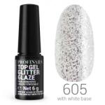 Profinails Top Gél Glitter Glaze fixálásmentes LED/UV fényzselé 6g No. 605 (10810)