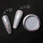 Palota Nails PN Csillámpor No. 104 - 1gr - Holographic Silver