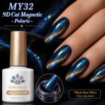 BORN PRETTY Cat Magnetic gél lakk 10 ml - MY032 - 9D Cat Eye (60886-5)