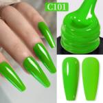 BORN PRETTY Pro UV/LED HEMA FREE gél lakk 15 ml - C101 - Harlequin Neon (59475-41)