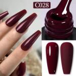 BORN PRETTY Pro UV/LED HEMA FREE gél lakk 15 ml - C028 - Dark Maroon (58740-28)