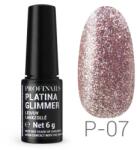 Profinails Platina Glimmer LED/UV lakkzselé 6gr P-07 (11053)