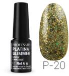 Profinails Platina Glimmer LED/UV lakkzselé 6gr P-20 (11782)