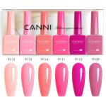 CANNI HEMA FREE UV/LED gél lakk szett 6x9ml - 2334 (1302k2)