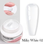 Born Pretty gyurmazselé és építőzselé 60 g - No. 02 - Milky White (61703-2)