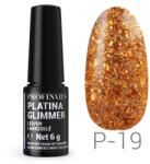 Profinails Platina Glimmer LED/UV lakkzselé 6gr P-19 (11781)
